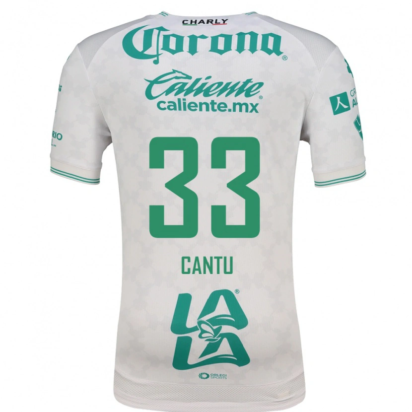 Danxen Uomo Maglia Aida Cantú #33 Verde Chiaro Bianco Kit Gara Away 2026/27 Maglietta
