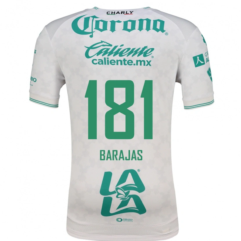 Danxen Uomo Maglia Sergio Barajas #181 Verde Chiaro Bianco Kit Gara Away 2026/27 Maglietta