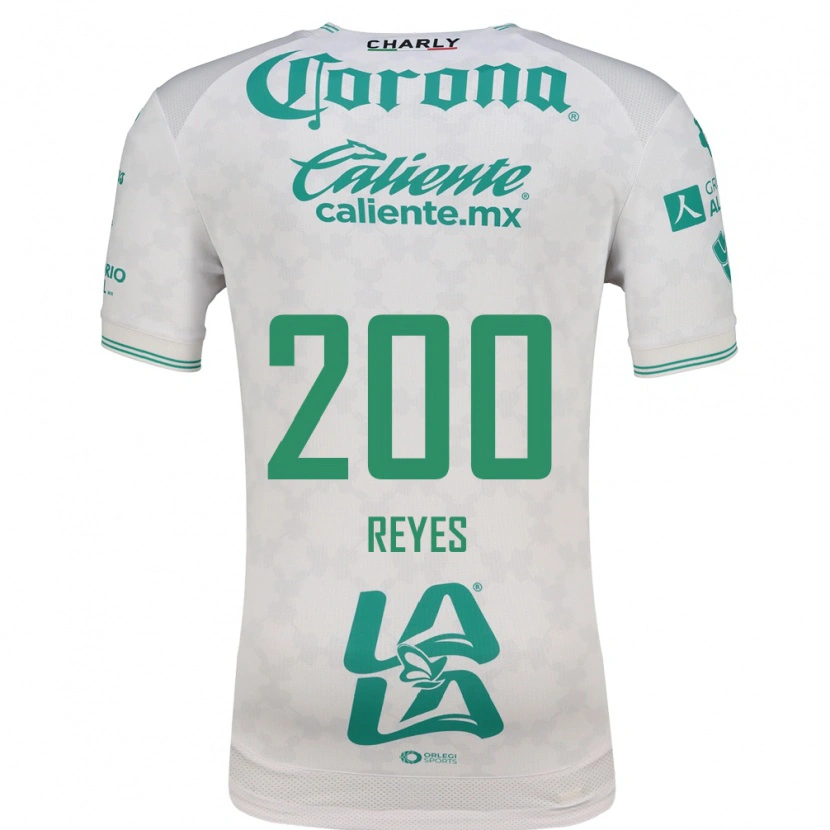 Danxen Uomo Maglia Máximo Reyes #200 Verde Chiaro Bianco Kit Gara Away 2026/27 Maglietta