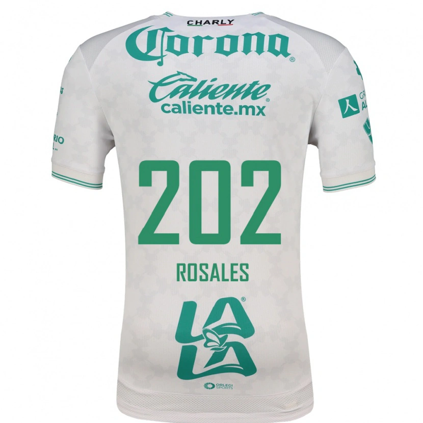 Danxen Uomo Maglia Luis Rosales #202 Verde Chiaro Bianco Kit Gara Away 2026/27 Maglietta
