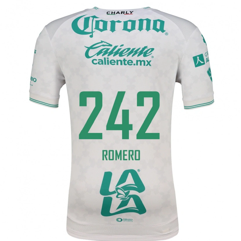 Danxen Uomo Maglia Ángel Romero #242 Verde Chiaro Bianco Kit Gara Away 2026/27 Maglietta