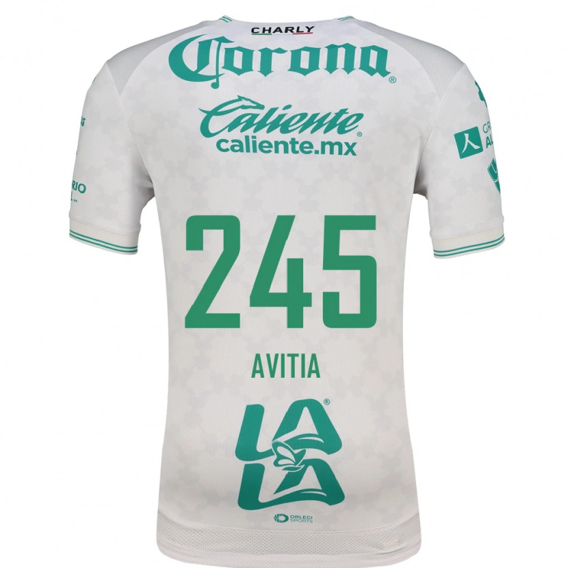 Danxen Uomo Maglia Samuel Avitia #245 Verde Chiaro Bianco Kit Gara Away 2026/27 Maglietta