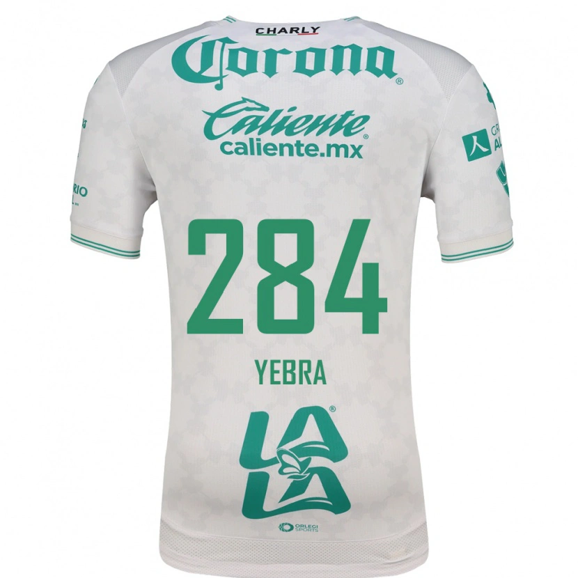 Danxen Uomo Maglia Patricio Yebra #284 Verde Chiaro Bianco Kit Gara Away 2026/27 Maglietta
