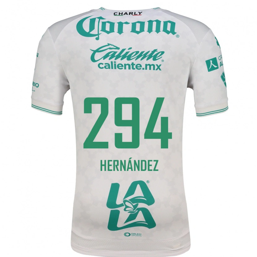 Danxen Uomo Maglia Matías Hernández #294 Verde Chiaro Bianco Kit Gara Away 2026/27 Maglietta