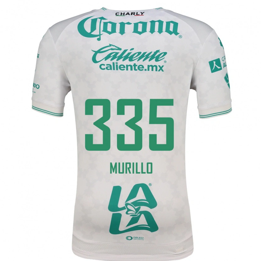 Danxen Uomo Maglia Doryan Murillo #335 Verde Chiaro Bianco Kit Gara Away 2026/27 Maglietta