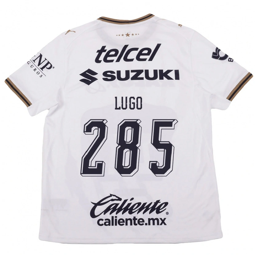 Danxen Uomo Maglia Nicolás Lugo #285 Bianco Nero Marrone Kit Gara Away 2026/27 Maglietta