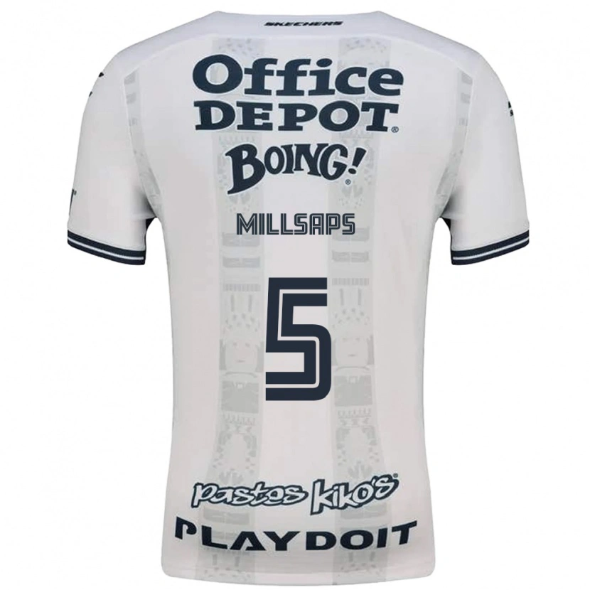 Danxen Uomo Maglia Vanessa Millsaps #5 Rosso Bianco Nero Kit Gara Away 2026/27 Maglietta