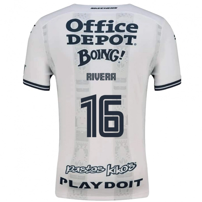 Danxen Uomo Maglia Christian Rivera #16 Rosso Bianco Nero Kit Gara Away 2026/27 Maglietta