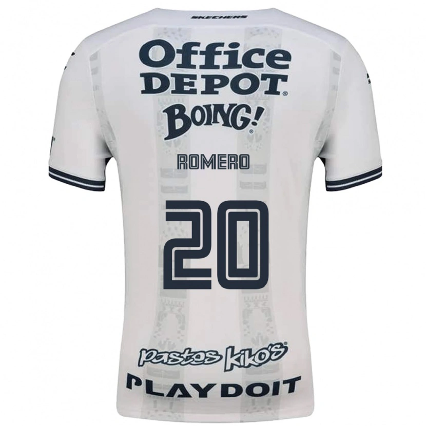 Danxen Uomo Maglia Tamara Romero #20 Rosso Bianco Nero Kit Gara Away 2026/27 Maglietta