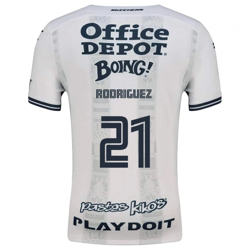 Danxen Uomo Maglia Valentín Rodríguez #21 Rosso Bianco Nero Kit Gara Away 2026/27 Maglietta
