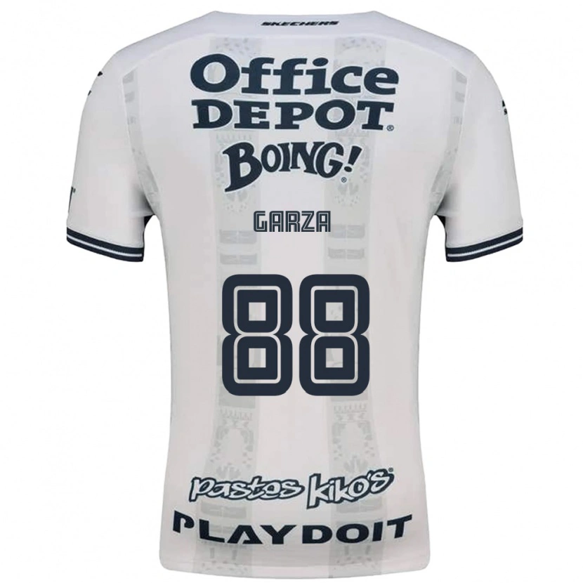 Danxen Uomo Maglia Adrián Garza #88 Rosso Bianco Nero Kit Gara Away 2026/27 Maglietta