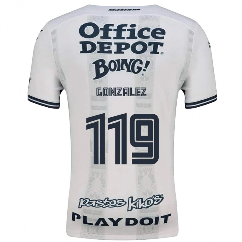 Danxen Uomo Maglia Juan González #119 Rosso Bianco Nero Kit Gara Away 2026/27 Maglietta