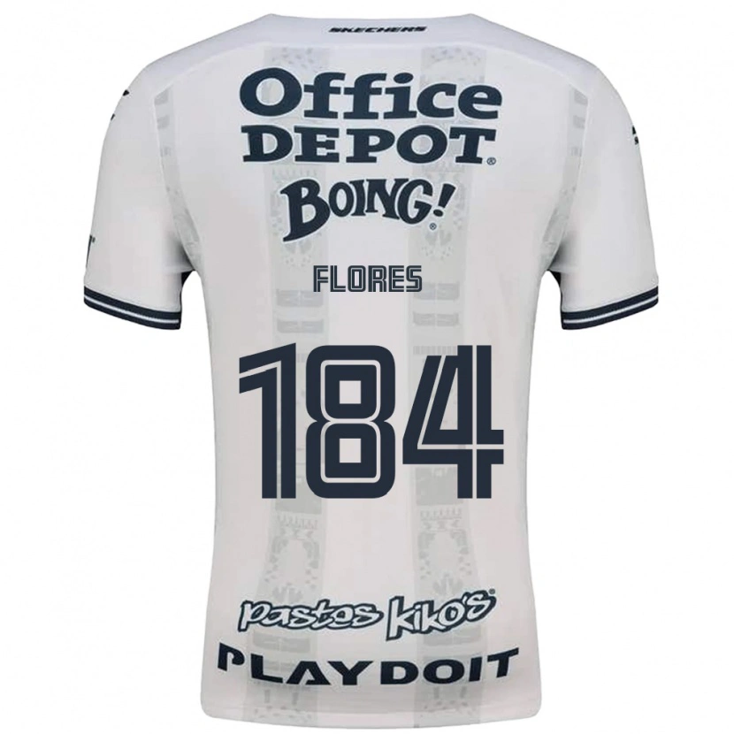 Danxen Uomo Maglia Jason Flores #184 Rosso Bianco Nero Kit Gara Away 2026/27 Maglietta