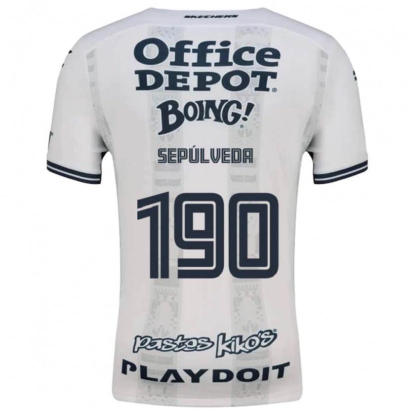 Danxen Uomo Maglia Jeremy Sepúlveda #190 Rosso Bianco Nero Kit Gara Away 2026/27 Maglietta