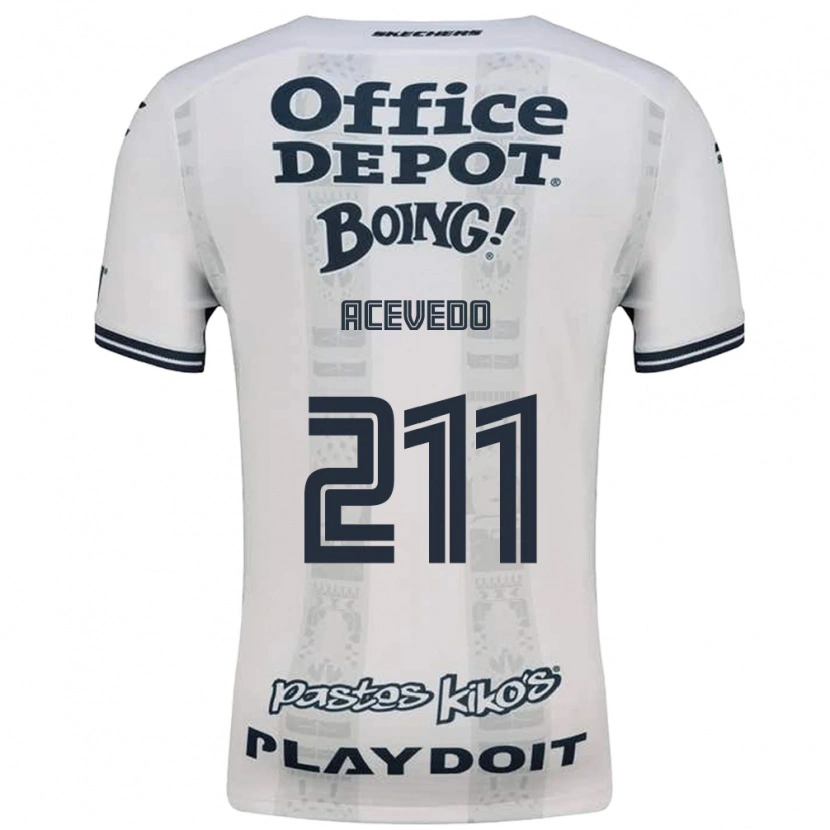 Danxen Uomo Maglia Gerardo Acevedo #211 Rosso Bianco Nero Kit Gara Away 2026/27 Maglietta