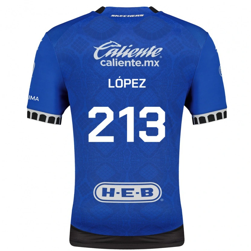 Danxen Uomo Maglia Juan López #213 Blu Reale Bianco Nero Kit Gara Away 2026/27 Maglietta