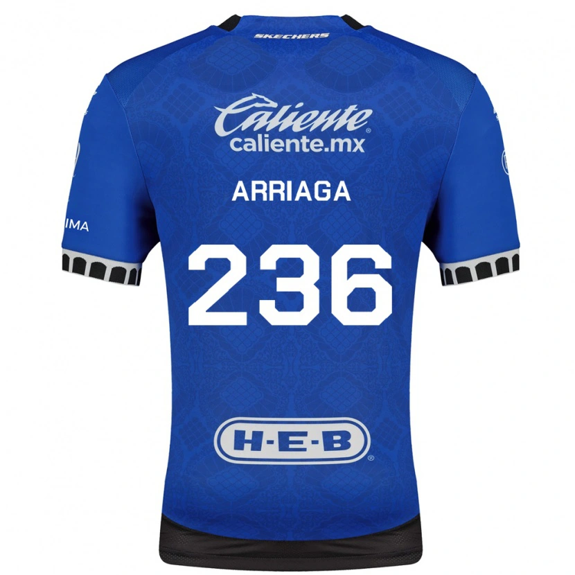 Danxen Uomo Maglia Cristopher Arriaga #236 Blu Reale Bianco Nero Kit Gara Away 2026/27 Maglietta