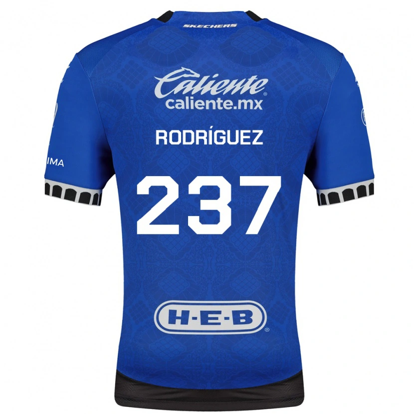 Danxen Uomo Maglia Nicolás Rodríguez #237 Blu Reale Bianco Nero Kit Gara Away 2026/27 Maglietta
