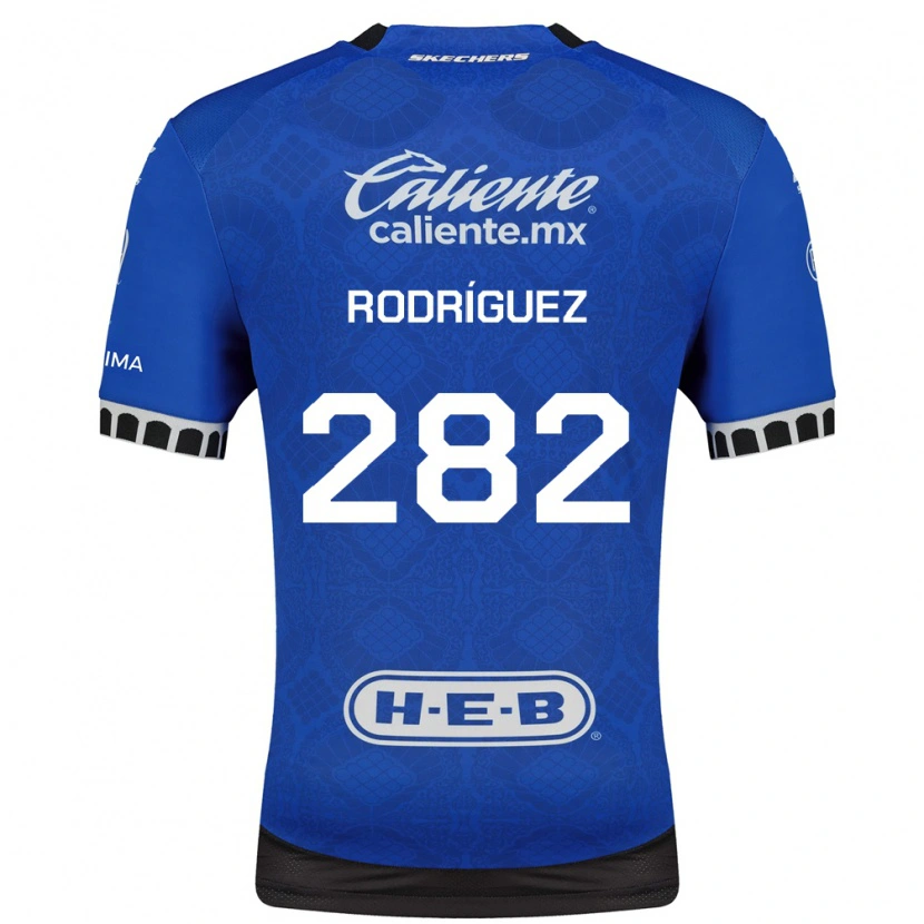 Danxen Uomo Maglia Aldo Rodríguez #282 Blu Reale Bianco Nero Kit Gara Away 2026/27 Maglietta