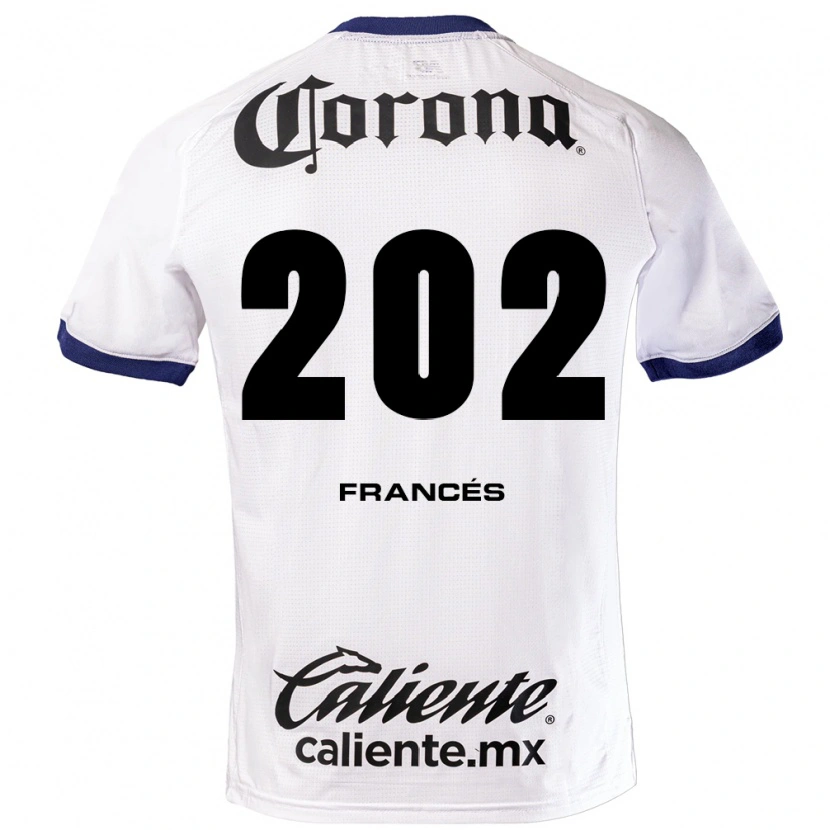 Danxen Uomo Maglia Lenin Francés #202 Bianco Blu Nero Kit Gara Away 2026/27 Maglietta