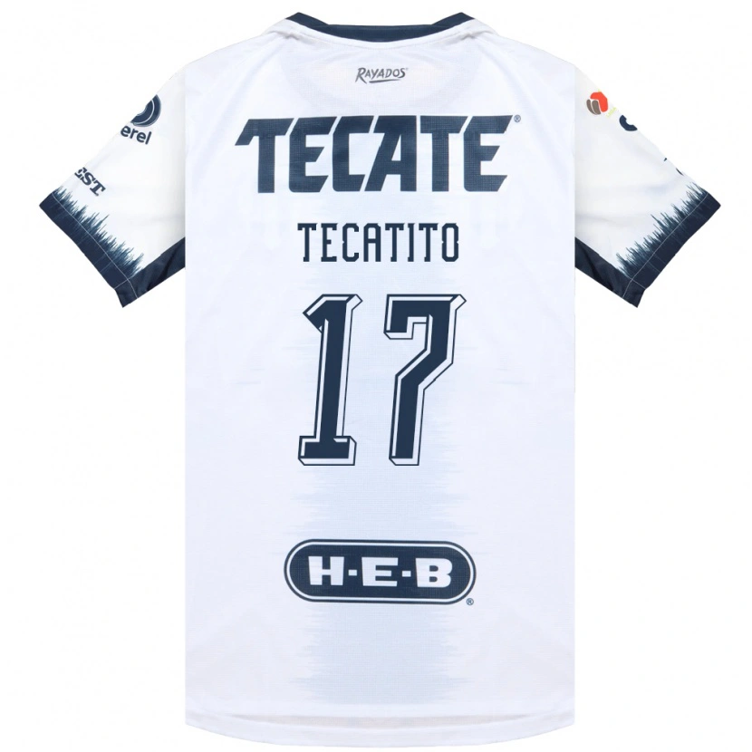 Danxen Uomo Maglia Jesús Corona #17 Bianco Bluinchiostro Rosso Kit Gara Away 2026/27 Maglietta