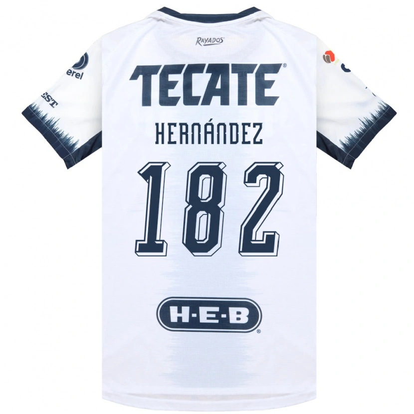 Danxen Uomo Maglia Derek Hernández #182 Bianco Bluinchiostro Rosso Kit Gara Away 2026/27 Maglietta