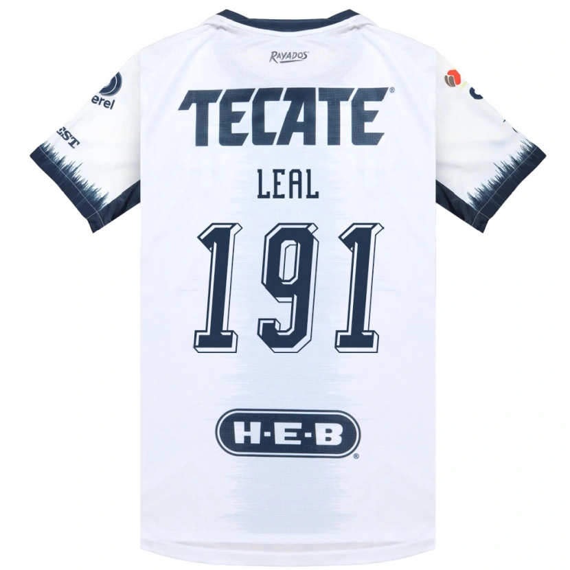 Danxen Uomo Maglia Jesús Leal #191 Bianco Bluinchiostro Rosso Kit Gara Away 2026/27 Maglietta