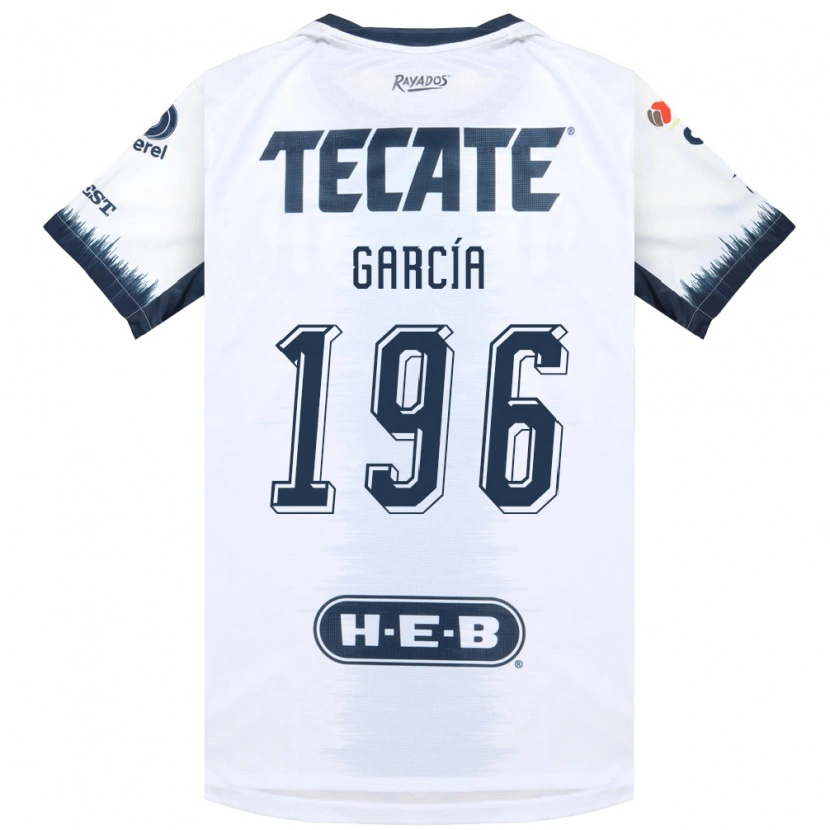 Danxen Uomo Maglia Diego García #196 Bianco Bluinchiostro Rosso Kit Gara Away 2026/27 Maglietta