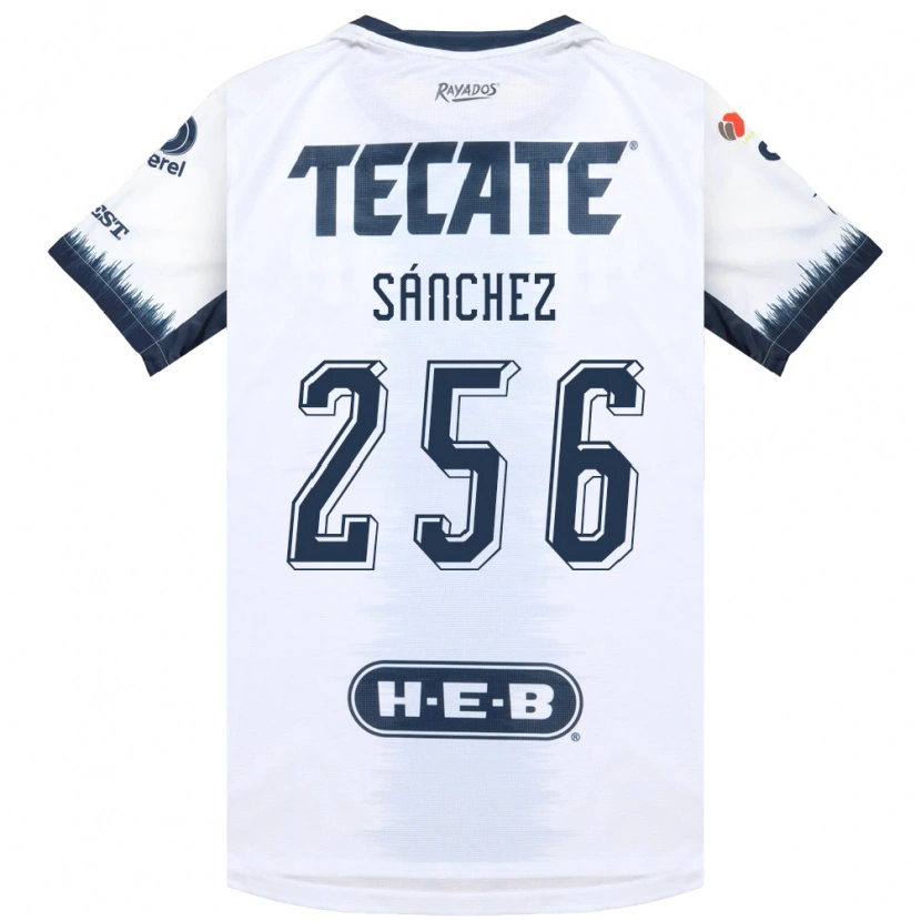 Danxen Uomo Maglia Adán Sánchez #256 Bianco Bluinchiostro Rosso Kit Gara Away 2026/27 Maglietta