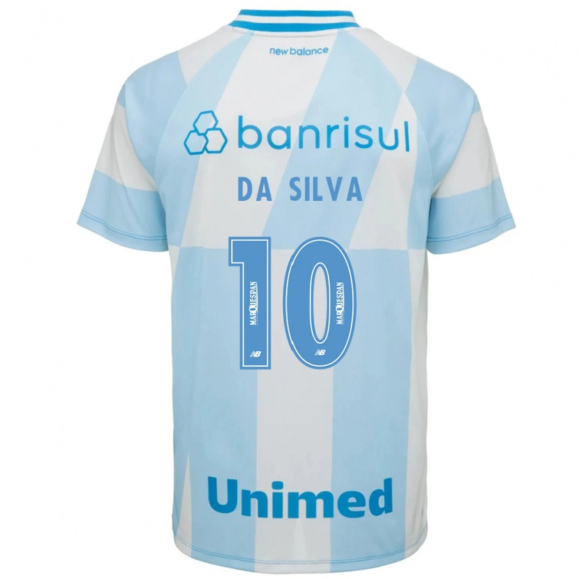 Danxen Uomo Maglia Juliana Odilon Da Silva #10 Azzurro Chiaro Bianco Kit Gara Away 2026/27 Maglietta