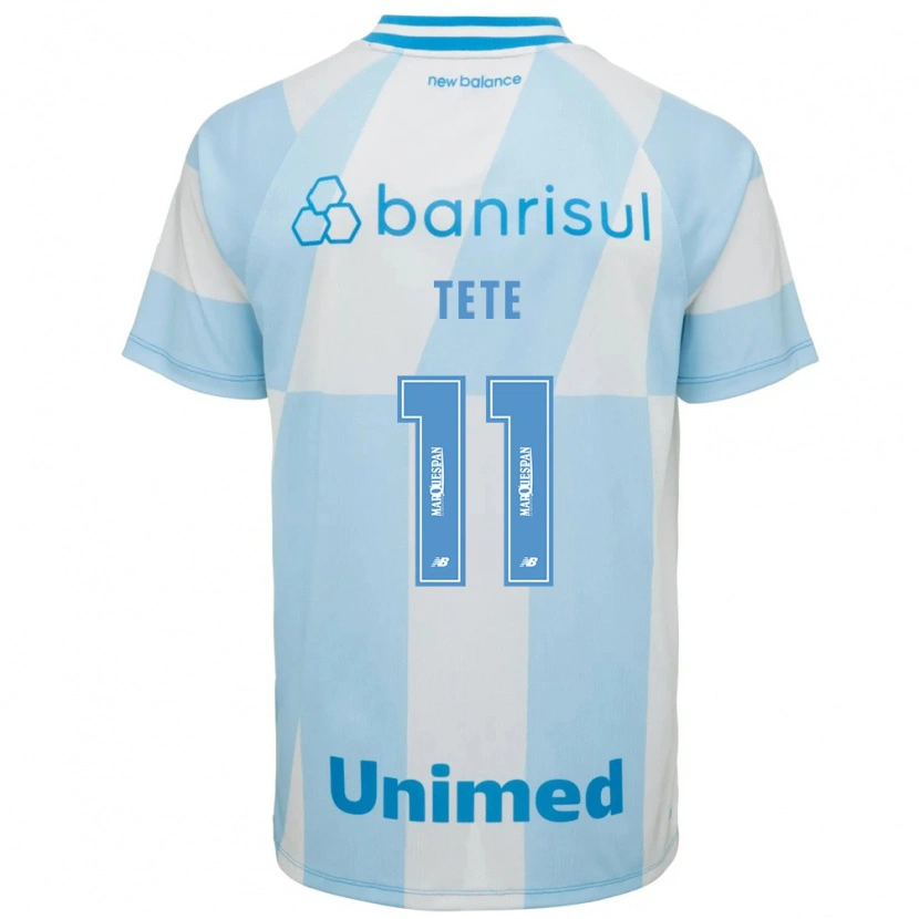 Danxen Uomo Maglia Tetê #11 Azzurro Chiaro Bianco Kit Gara Away 2026/27 Maglietta