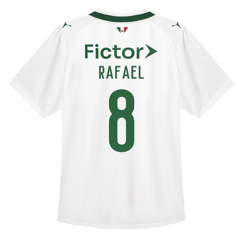 Danxen Uomo Maglia Ze Rafael #8 Verde Bianco Kit Gara Away 2026/27 Maglietta