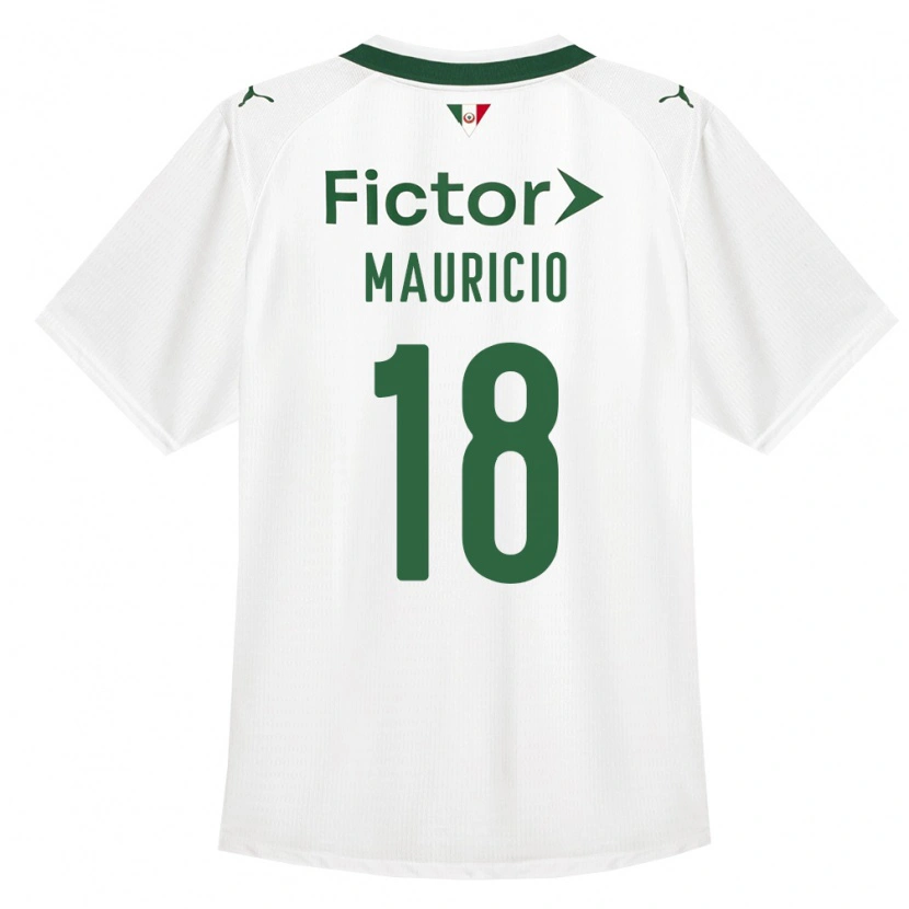Danxen Uomo Maglia Mauricio Magalhães Prado #18 Verde Bianco Kit Gara Away 2026/27 Maglietta