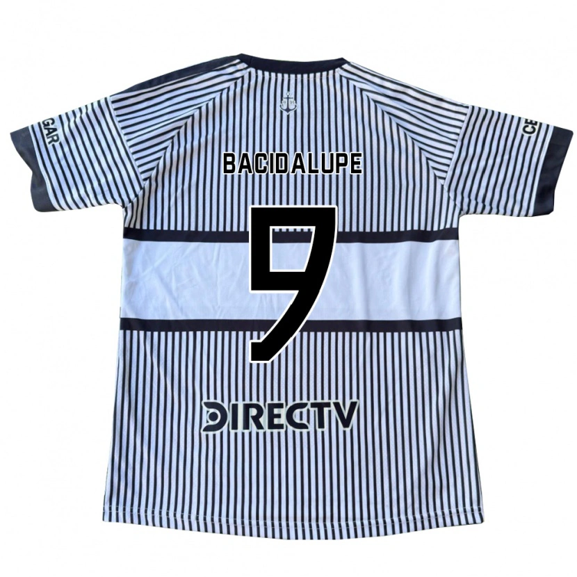 Danxen Uomo Maglia Rodrigo Bacidalupe #9 Bianco Giallo Nero Kit Gara Away 2026/27 Maglietta