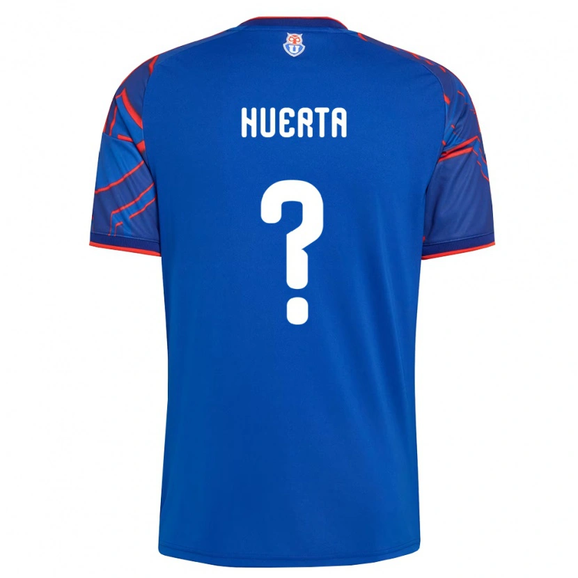 Danxen Donna Maglia Renato Huerta #0 Blu Reale Rosso Kit Gara Home 2026/27 Maglietta