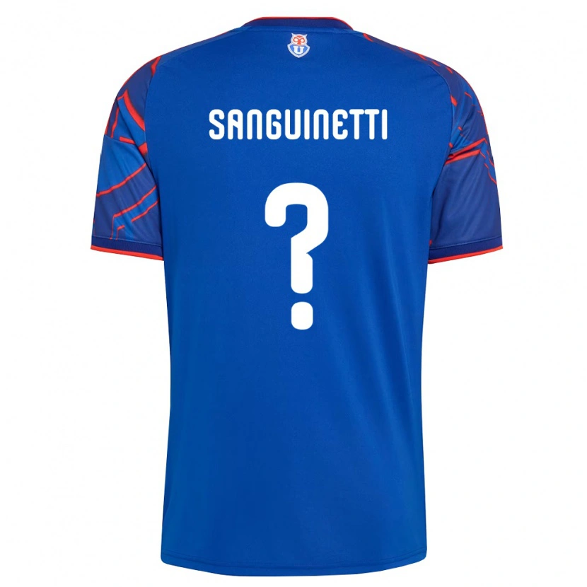 Danxen Donna Maglia Fernando Osorio Sanguinetti #0 Blu Reale Rosso Kit Gara Home 2026/27 Maglietta