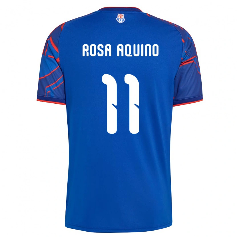 Danxen Donna Maglia Rosa Aquino #11 Blu Reale Rosso Kit Gara Home 2026/27 Maglietta