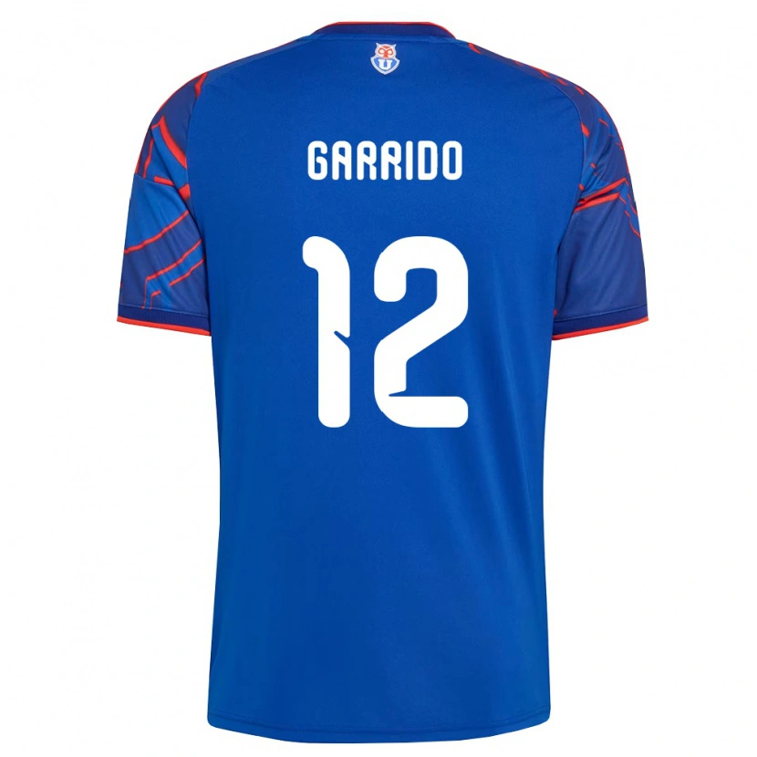 Danxen Donna Maglia Pedro Garrido #12 Blu Reale Rosso Kit Gara Home 2026/27 Maglietta