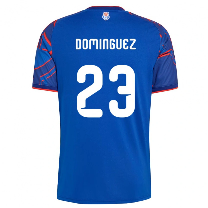 Danxen Donna Maglia Nery Dominguez #23 Blu Reale Rosso Kit Gara Home 2026/27 Maglietta
