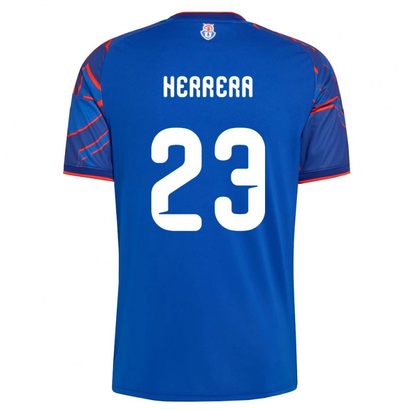 Danxen Donna Maglia Claudia Herrera #23 Blu Reale Rosso Kit Gara Home 2026/27 Maglietta