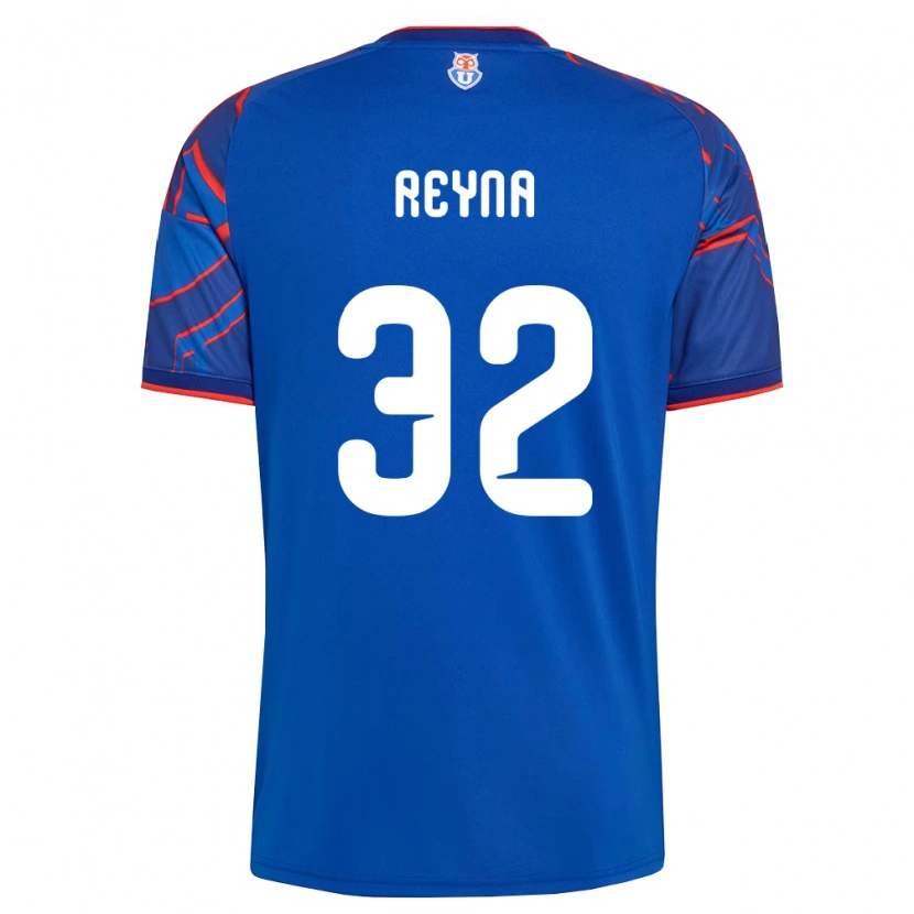Danxen Donna Maglia Gonzalo Reyna #32 Blu Reale Rosso Kit Gara Home 2026/27 Maglietta