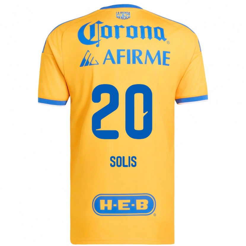 Danxen Donna Maglia Ofelia Solis #20 Giallo Blu Kit Gara Home 2026/27 Maglietta