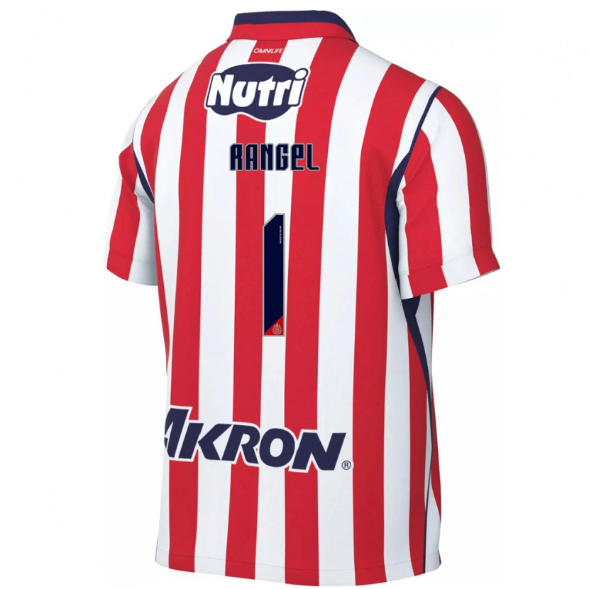 Danxen Donna Maglia Raúl Rangel #1 Rosso Bianco Kit Gara Home 2026/27 Maglietta