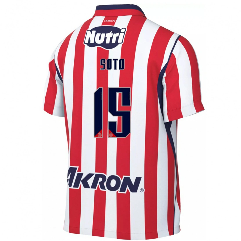 Danxen Donna Maglia Rubí Soto #15 Rosso Bianco Kit Gara Home 2026/27 Maglietta