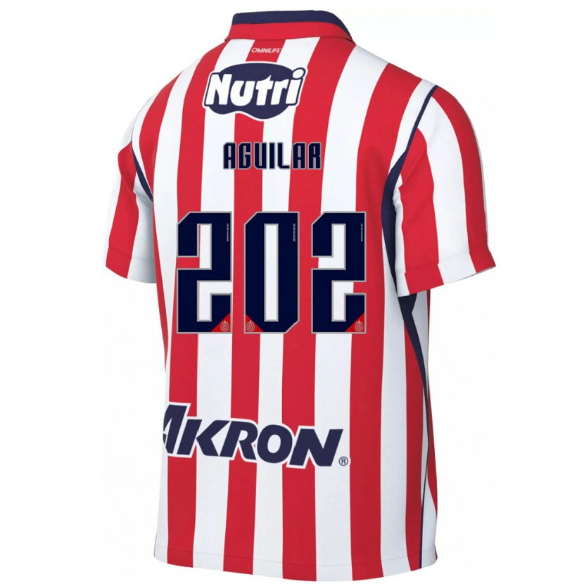 Danxen Donna Maglia Erick Aguilar #202 Rosso Bianco Kit Gara Home 2026/27 Maglietta
