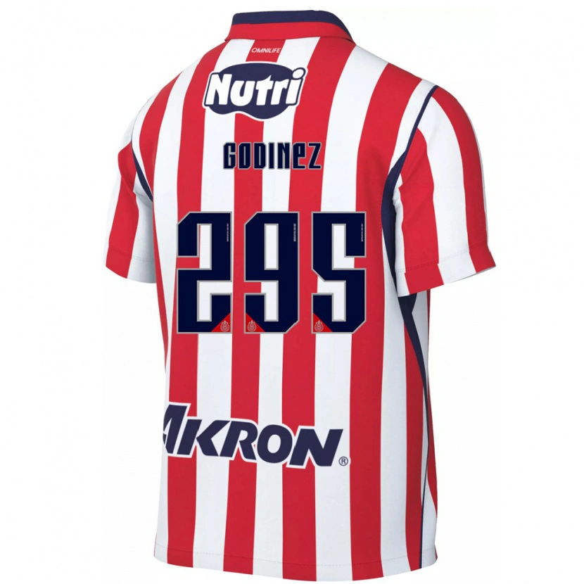 Danxen Donna Maglia André Godinez #295 Rosso Bianco Kit Gara Home 2026/27 Maglietta