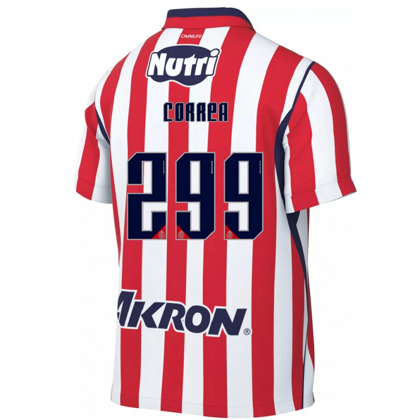 Danxen Donna Maglia Aarón Correa #299 Rosso Bianco Kit Gara Home 2026/27 Maglietta