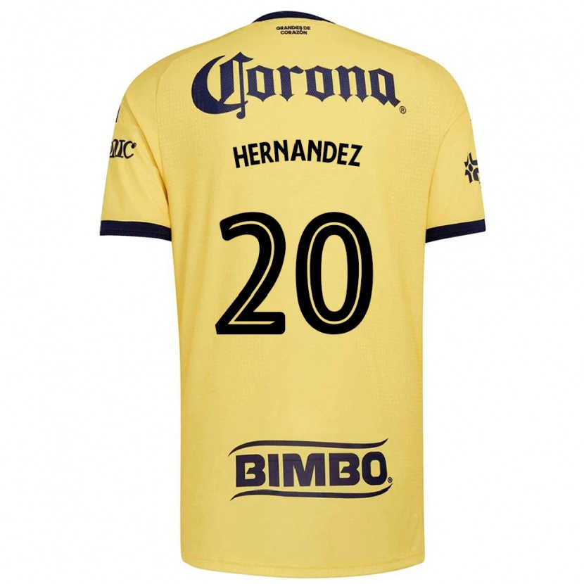 Danxen Donna Maglia Nicki Hernandez #20 Giallo Rosso Nero Kit Gara Home 2026/27 Maglietta