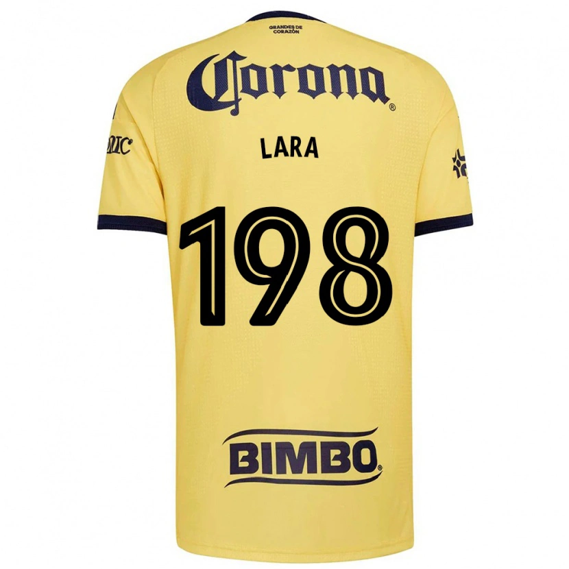 Danxen Donna Maglia Guadalupe Lara #198 Giallo Rosso Nero Kit Gara Home 2026/27 Maglietta