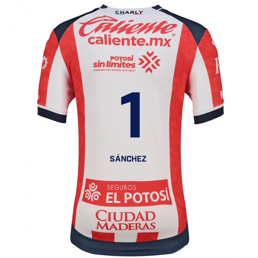 Danxen Donna Maglia Andrés Sánchez #1 Rosso Bianco Nero Kit Gara Home 2026/27 Maglietta